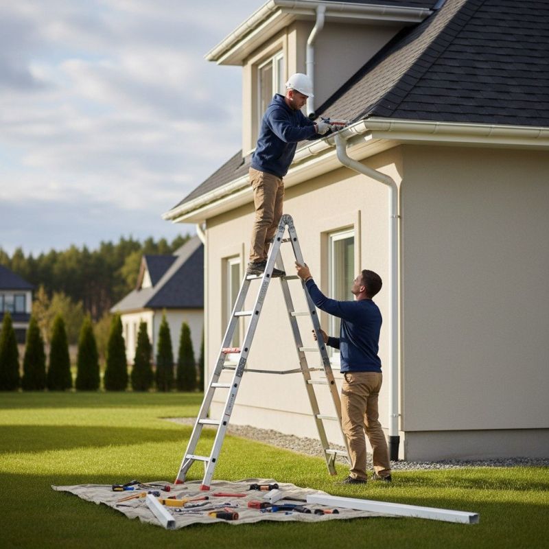 Rain Gutter Repair in Sacramento, CA