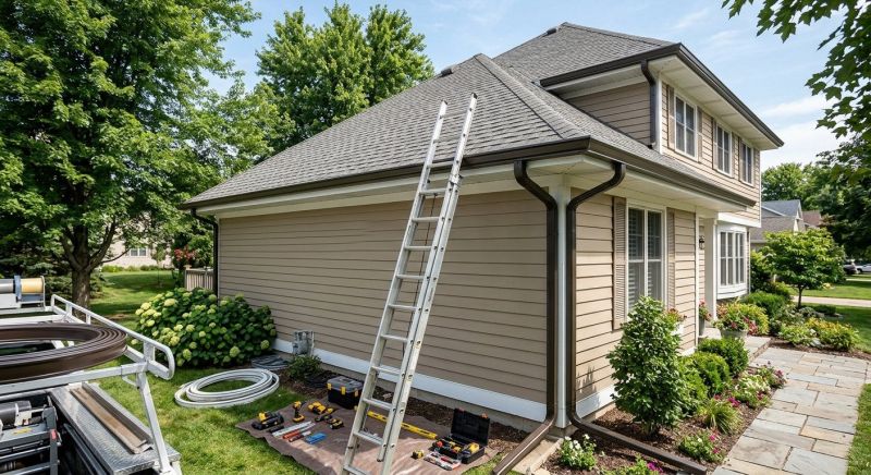 Aluminum Gutter Replacement in Everett, WA