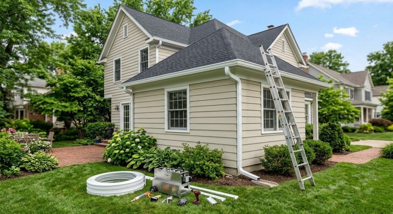 Aluminum Gutter Replacement in Sacramento, CA