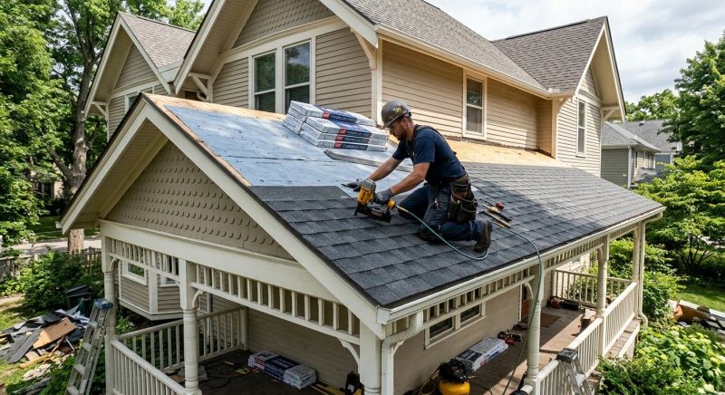Asphalt Shingles Installation in Warwick, RI