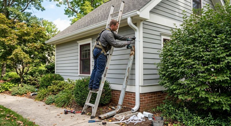 Church Downspout Repair in Mcdonough, GA
