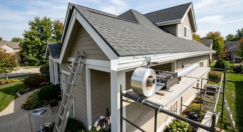 Continuous Gutter Installation in Mcdonough, GA