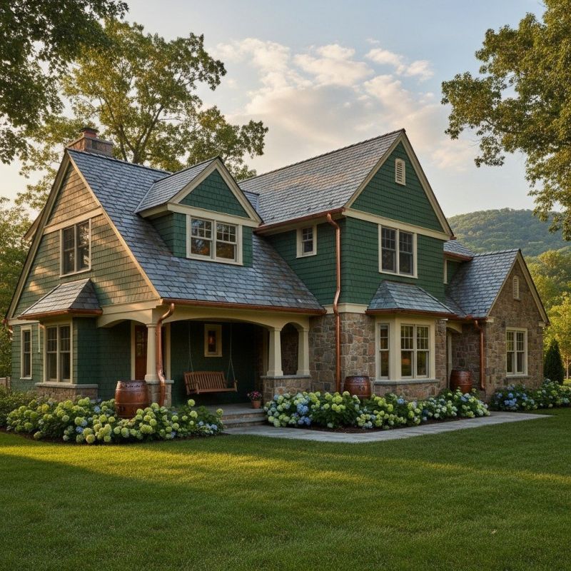 Copper Rain Gutter Service in Mcdonough, GA