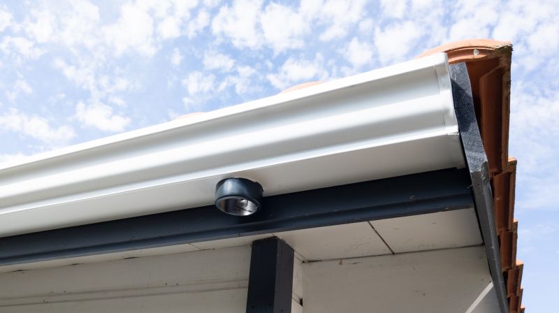 Steel Rain Gutter Installation in San Francisco, CA
